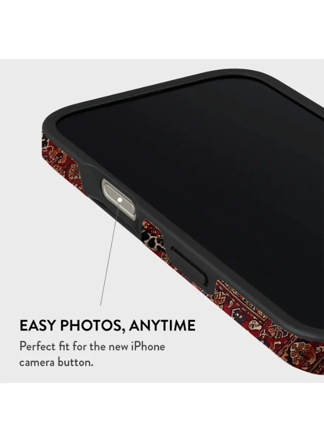 Mobcos Mobcos iPhone 17 Pro Persian Rug Mobcos iPhone 17 Pro Persian Rug Premium Case Compatible with Hybrid Dual-Layer Hard Shell + Silicone Protection - Scratch-Resistant Shockproof Mobile Cover  | Best Price UAE
