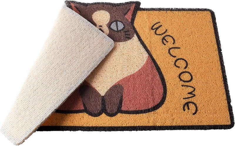 Home Concept Anti Slip Silk Circle Door Mat 75 * 45 CM - Image 3