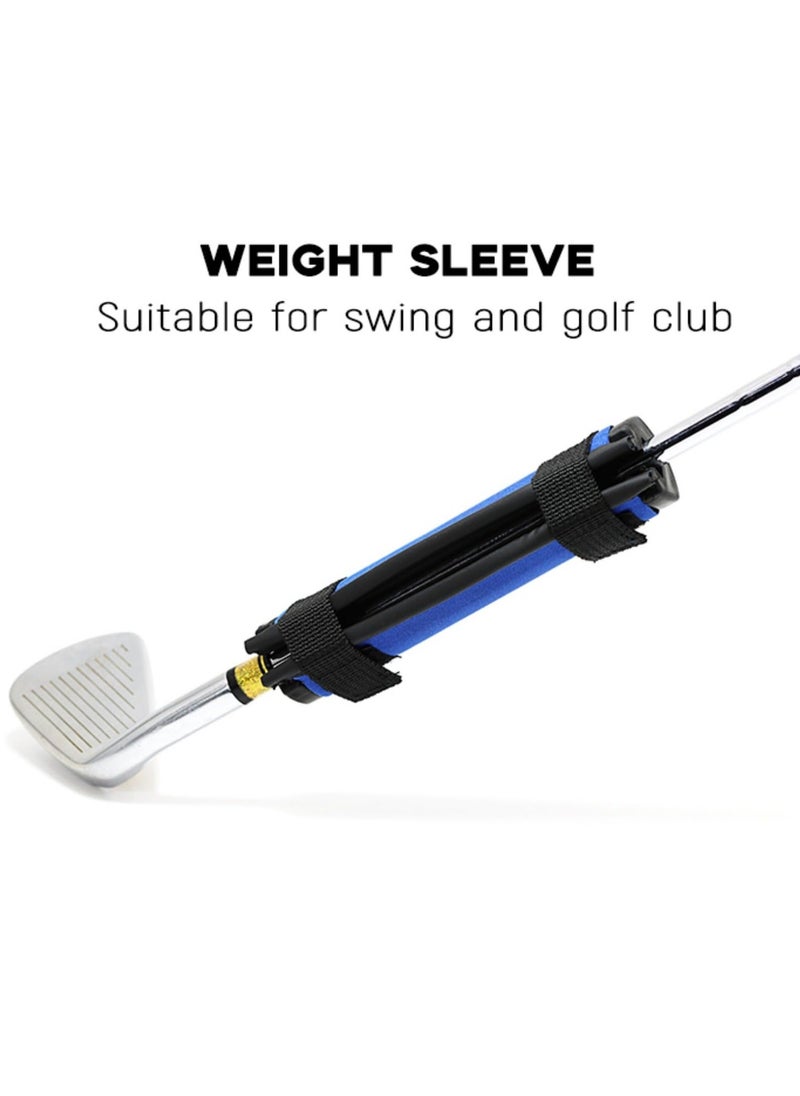 Generic - Golf Swing Weights Trainer Aid, Golf Swing Training for Warm Up, for Improving Swing Skills Suit for Indoor&Outdoor Practice Chipping Hitting Golf Accessories - Image 1