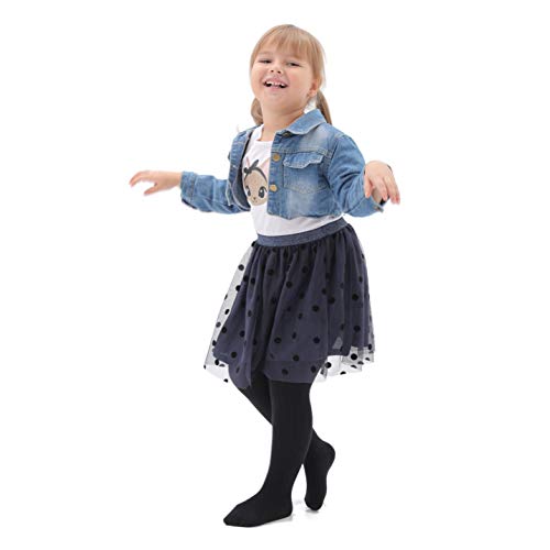 EPEIUS Cable Knit Cotton Leggings for Baby Girls, 3-6 Months (3 Pack) - Image 5