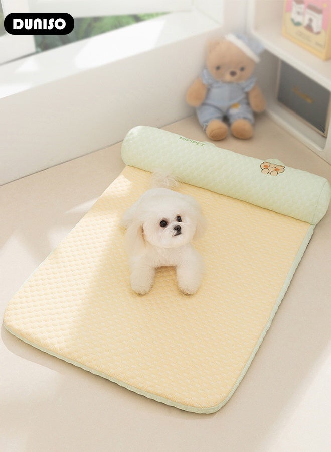 DUNISO سجادة كلب فاخرة على شكل أريكة للكلاب الصغيرة والمتوسطة سرير مزخرف للقطط والكلاب ناعم قابل للإزالة والغسل للحيوانات الأليفة - Image 5