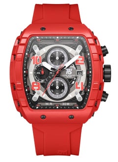 T5 T5 Mens Chronograph Silicone Strap Watch H3984G-RDRD  - Image 1