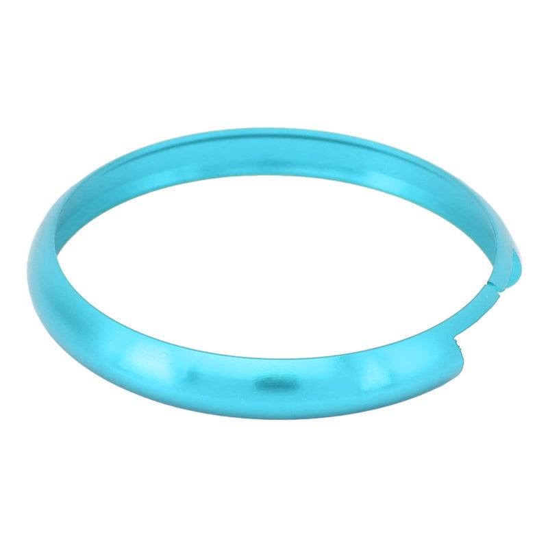 Aluminum Alloy Smart Key Fob Ring Trim Cover Sky Blue for Mini R55 R56 R57 R58 R59 R60 - Image 2