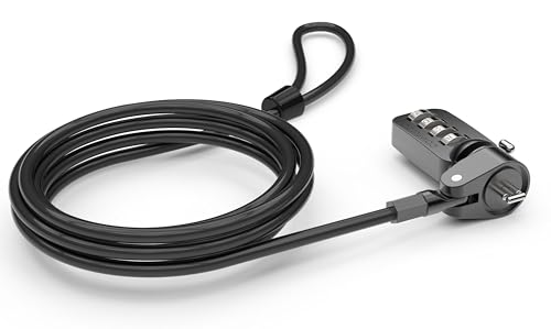 Maclocks Compulocks T-bar Security Combination Cable Lock Black - Image 2