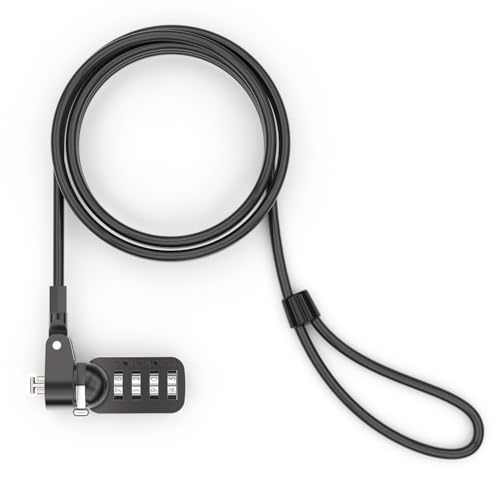 Maclocks Compulocks T-bar Security Combination Cable Lock Black - Image 1