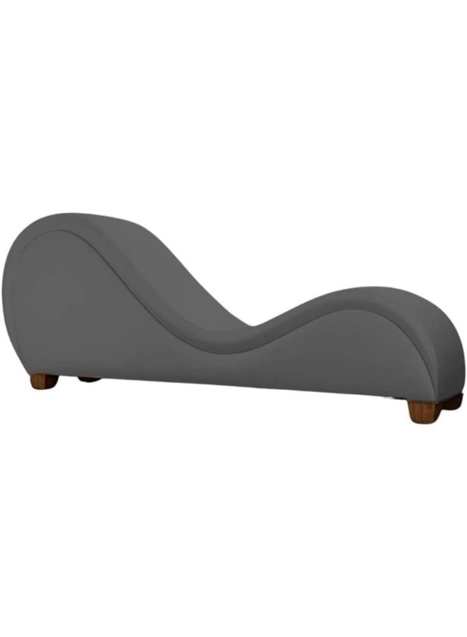 Exclusive Furniture Comfortable & Luxury Pu Leather S-Shaped Sofa - Image 1