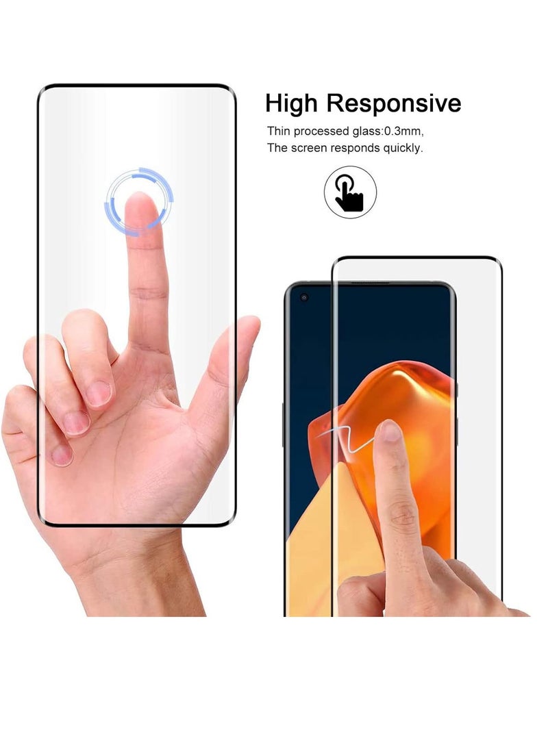 MIGOFAST One Plus 9 Pro 3D Curved Full Coverage Premium Scratch Resistance 5D Touch Tempered Glass Screen Protector For onePlus 9 Pro - Image 2