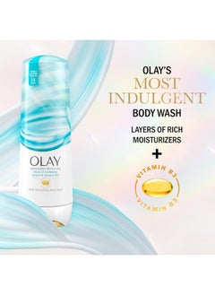 Olay Indulgent Moisture Body Wash For Women Infused With Vitamin B3 Notes Of Caribbean Guava And Coconut Scent 20 Fl Oz  - Image 3