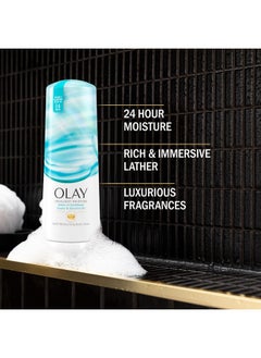 Olay Indulgent Moisture Body Wash For Women Infused With Vitamin B3 Notes Of Caribbean Guava And Coconut Scent 20 Fl Oz  - Image 5