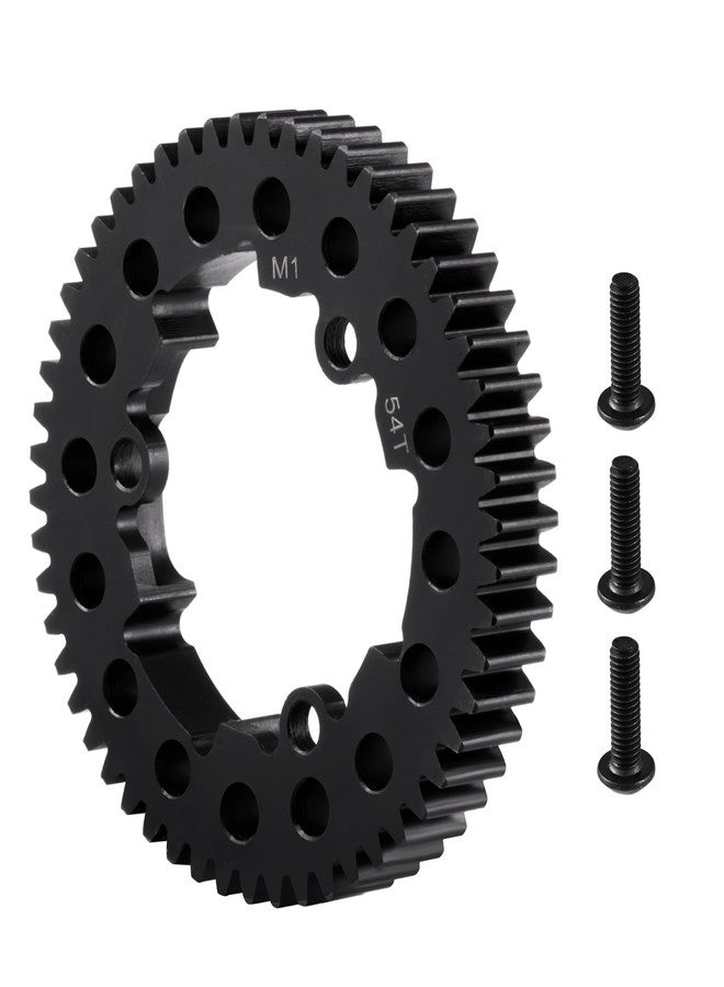 LSG Harden Steel 54T Main Gear M1 Spur Gear for 1/10 Tra-xxas 1/5 X-Maxx 6S 8S 1/10 Maxx 4S 1/10 E-Revo 2.0 VXL Brushless 1/7 XO-1 Upgrade Parts (54T) - Image 1