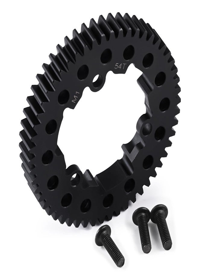 LSG Harden Steel 54T Main Gear M1 Spur Gear for 1/10 Tra-xxas 1/5 X-Maxx 6S 8S 1/10 Maxx 4S 1/10 E-Revo 2.0 VXL Brushless 1/7 XO-1 Upgrade Parts (54T) - Image 2