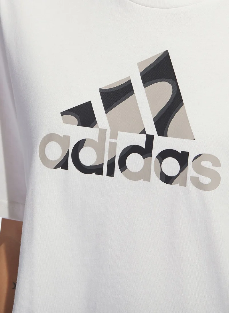 Adidas Marimekko Cropped T-Shirt