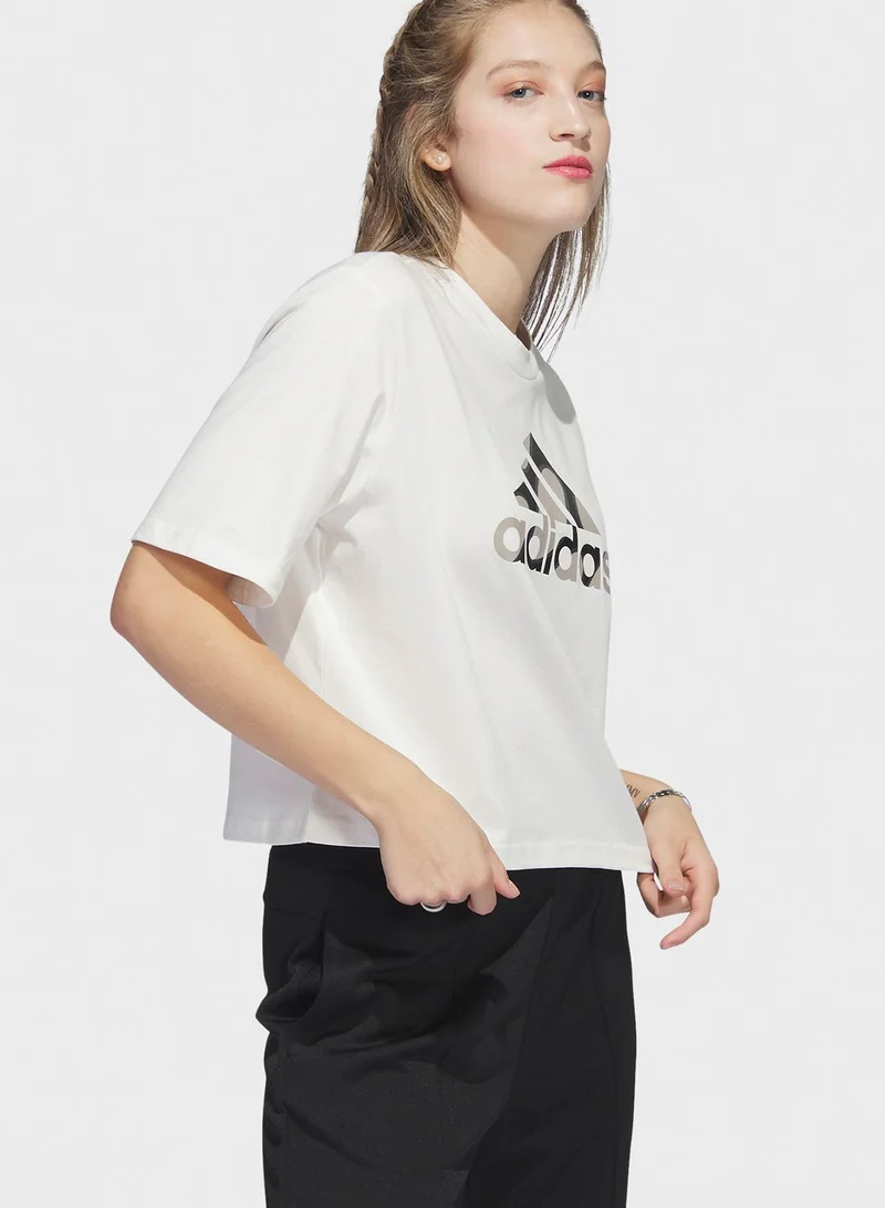 Adidas Marimekko Cropped T-Shirt