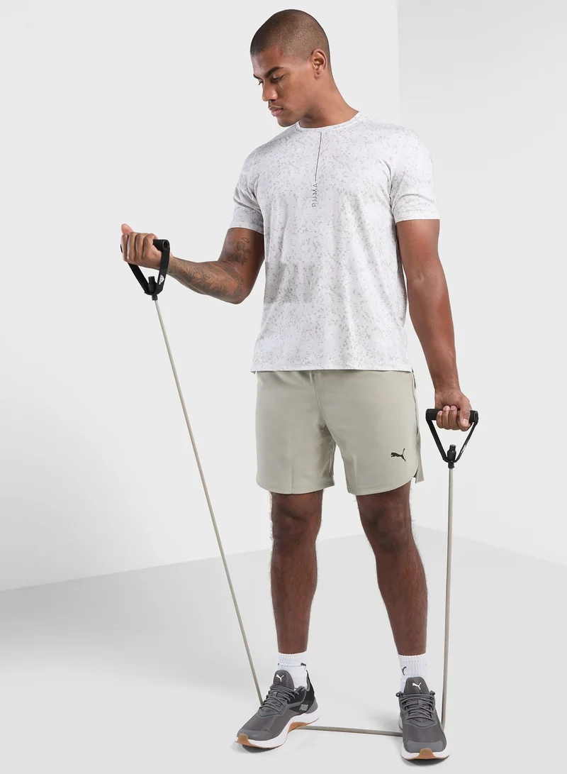 PUMA Studio Yogini Lite Aop T-Shirt