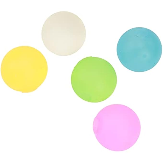 NOENNULL 5Pcs Sugar Balls Slow Rise Stress Balls Relaxing Sensory Fidget Stress Toy Hand Training Balls Gift for Adults Kids Boys Girls - Image 1