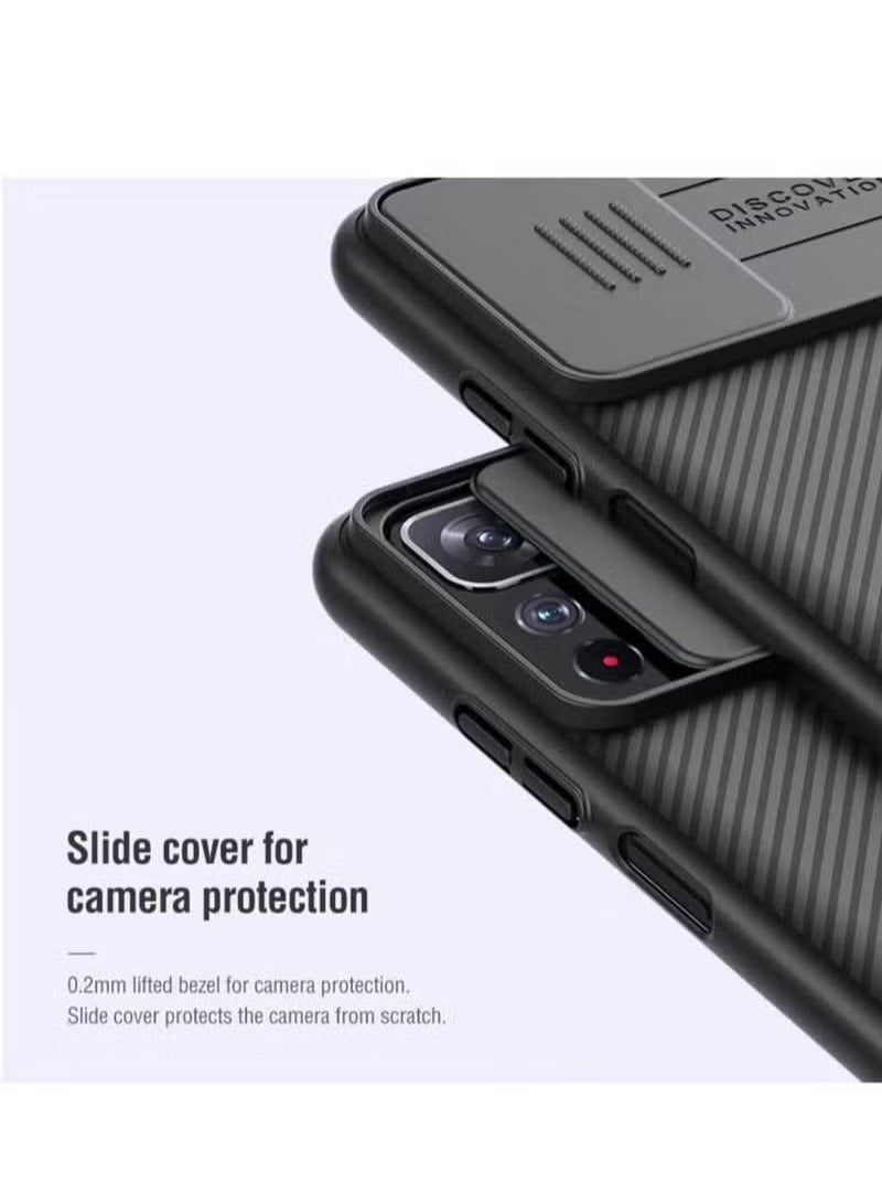 TIGER CamShield Slide Camera Cover Case for Xiaomi Redmi Note 11 5G / Poco M4 Pro 5G – Shockproof Slim Protective Phone Case with Sliding Camera Lens Cover, Matte Anti-Scratch Finish, Anti-Fingerprint Texture, Drop Protection & Comfortable Grip Design - Image 2