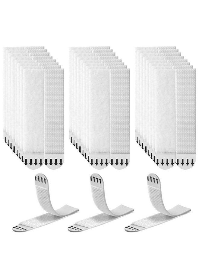 Beauenty 24 Pairs Large Picture Hanging Strips Heavy Duty Sticky Picture Hangers Damage Free No Tools Wall Hanging Strips for Decor Art Mirror - Image 1