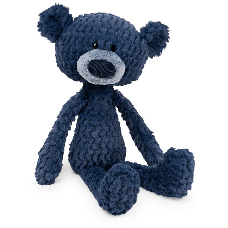 GUND Toothpick Ripple Teddy Bear Stuffed Animal for Ages 1 and Up Navy Blue 15 - Image 2