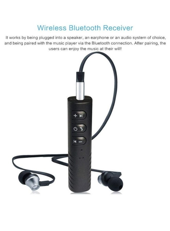 GO-DES Universal Auto AUX Kit Bt104 Bluetooth Receiver Kit for Speaker Headphone Car Stereo Audio Receiver Adapter  - Image 3