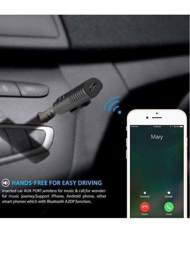 GO-DES Universal Auto AUX Kit Bt104 Bluetooth Receiver Kit for Speaker Headphone Car Stereo Audio Receiver Adapter  - Image 4