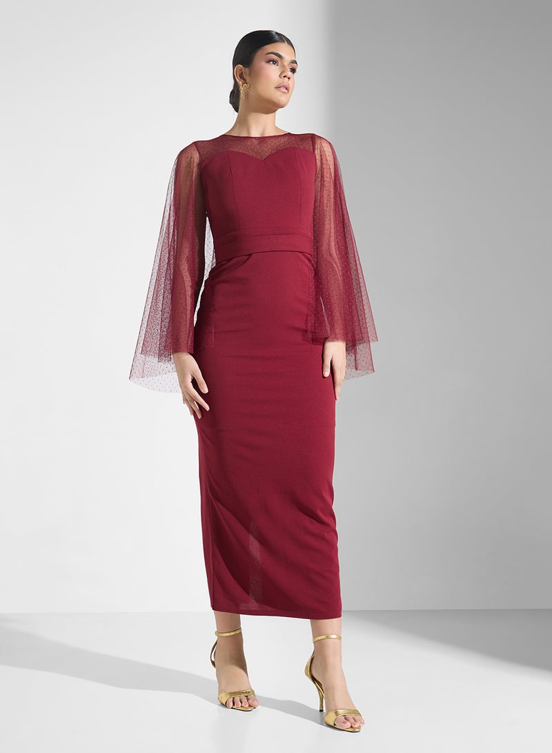 ايرا فستان سهرة بأوفرلاي - Image 1