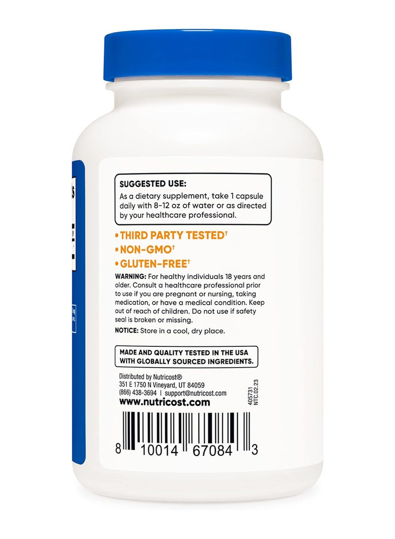 كبسولات أوكس الصفراء 125 ملجم، 240 كبسولة - غير معدلة وراثيًا - Image 2