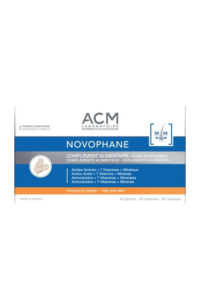 ACM Novophane Hair and Nails Food Supplement 60 Capsules