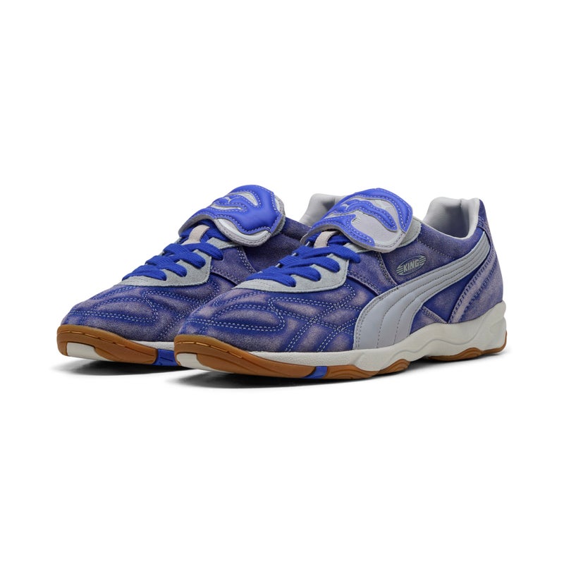 PUMA x KIDSUPER King Indoor Mens Blue Sneakers - Image 4