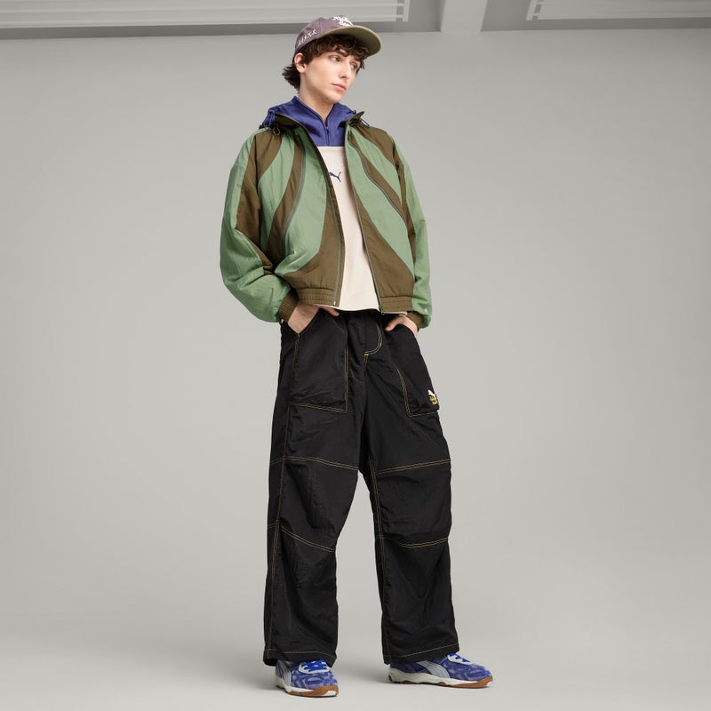 PUMA x KIDSUPER King Indoor Mens Blue Sneakers - Image 3