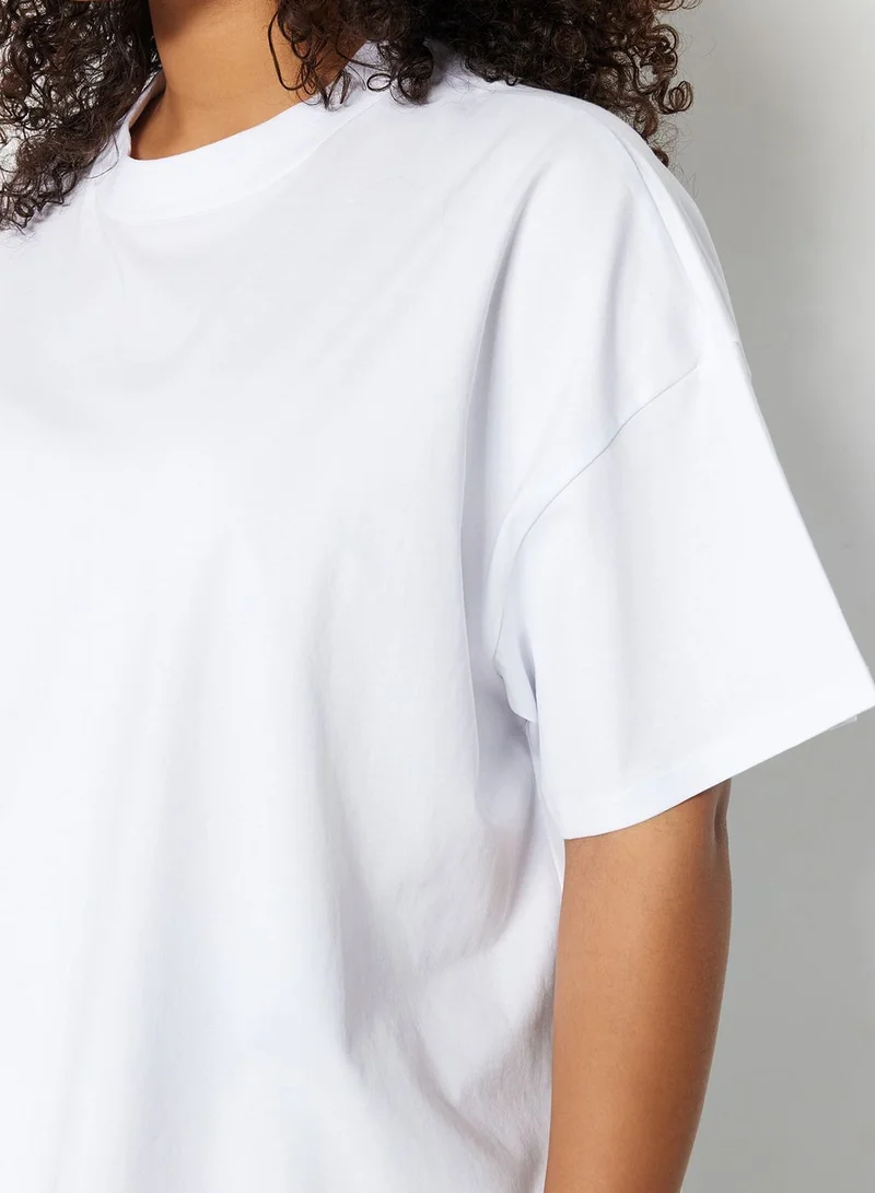 Trendyol Curve Crew Neck T-Shirt