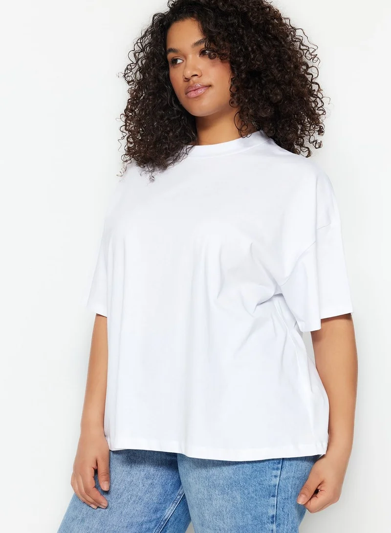 Trendyol Curve Crew Neck T-Shirt
