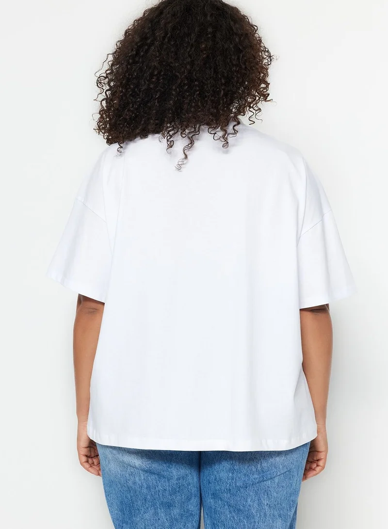 Trendyol Curve Crew Neck T-Shirt