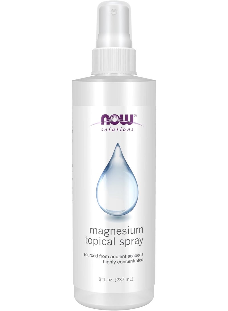 Now Foods Magnesium Topical Spray, 8 Ounce