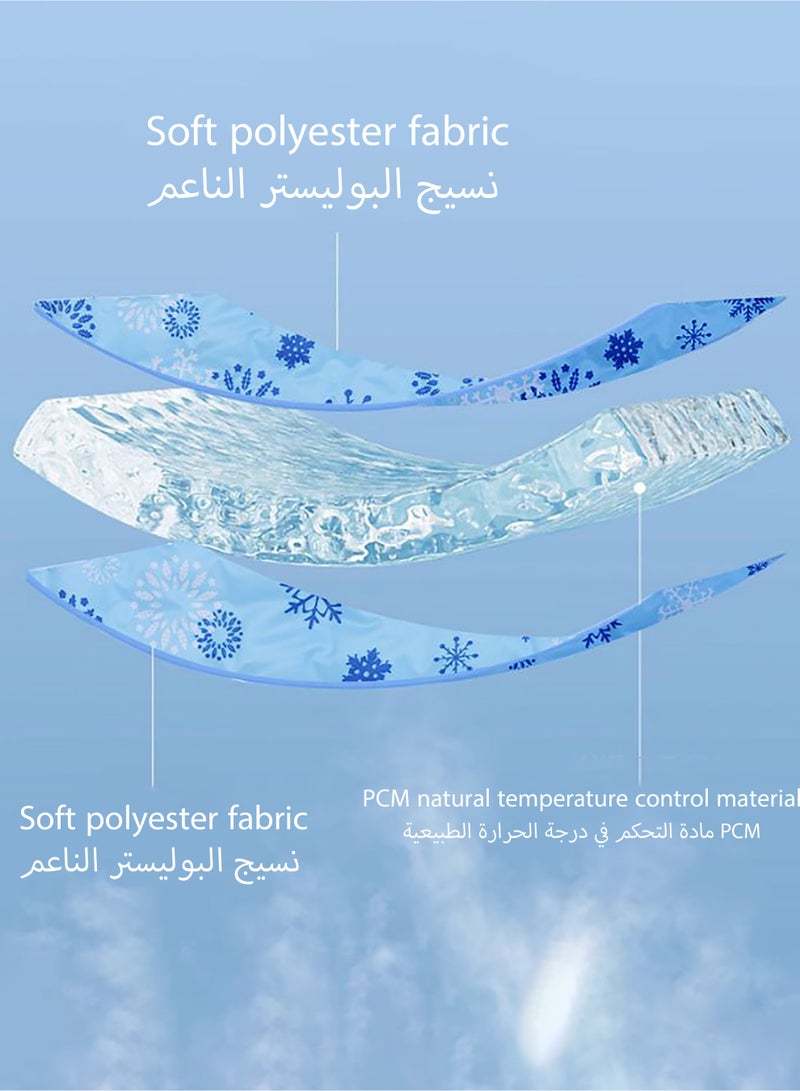 Cooling Eye Mask for Kids & Adults (2-Pack)-Phase Change Tech, Gentle Cooling - Eco-Friendly, Washable Relief - Image 4