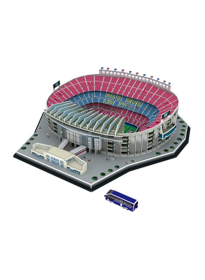 Educational Assembly Football Field Model Barca Real Madrid World Cup Diy 3d Puzzle Toy Handmade Gift-Color:Anfield - Image 4
