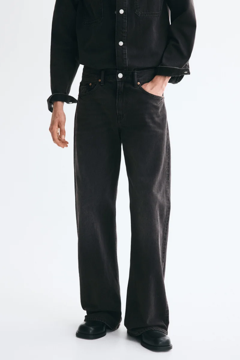 H&M  Relaxed Bootcut Jeans for Men | Best Price UAE