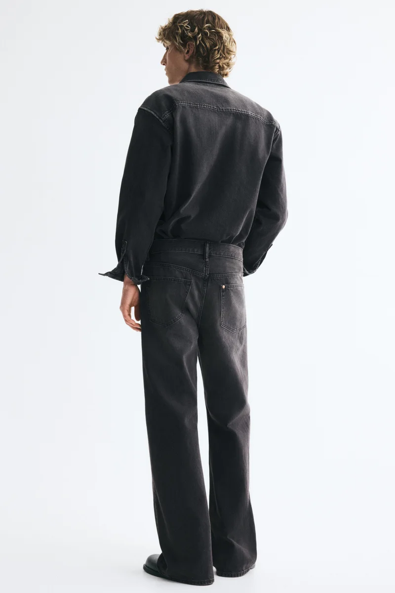 H&M  Relaxed Bootcut Jeans for Men | Best Price UAE
