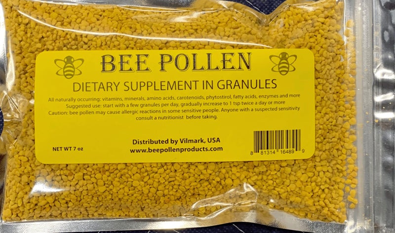 Wuguny BEE Pollen 100% Pure Natural Bee Pollen Granules 7 oz - Image 1