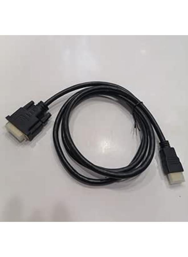 إتش دي إي Hde Hdmi To Dvi Cable 5ft hdmi