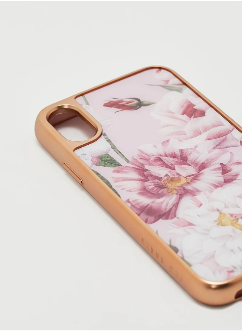 Ted Baker iPhone XS/X Glass Inlay Case - Iguazu