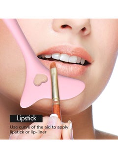 Prime by javaudan Eyeliner Stencils Wing Tips Silicone Eyeliner Aid Marscara Drawing Aid Lipstick Wearing Aid Face Cream Mask Applicator Easy Makeup Tool  - Image 5