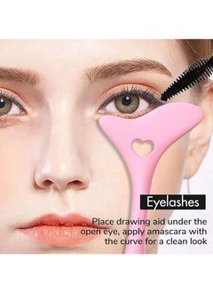 Prime by javaudan Eyeliner Stencils Wing Tips Silicone Eyeliner Aid Marscara Drawing Aid Lipstick Wearing Aid Face Cream Mask Applicator Easy Makeup Tool  - Image 4