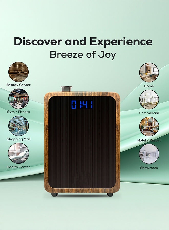 دكتور سينت موزع زيوت عطرية دكتور سنت نسيم الفرح آلة عطرية كبيرة خشب - Image 5