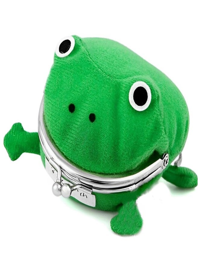 COSTOYFUN Anime Frog Plush Coin Purse Exquisite Compact Cute Mini Wallet - Image 1