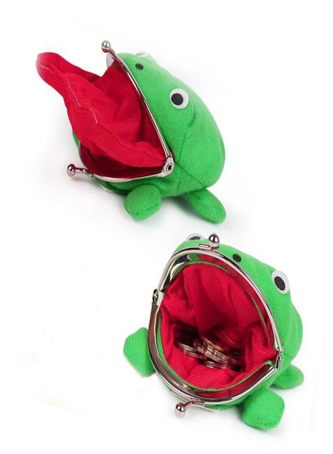 COSTOYFUN Anime Frog Plush Coin Purse Exquisite Compact Cute Mini Wallet - Image 4