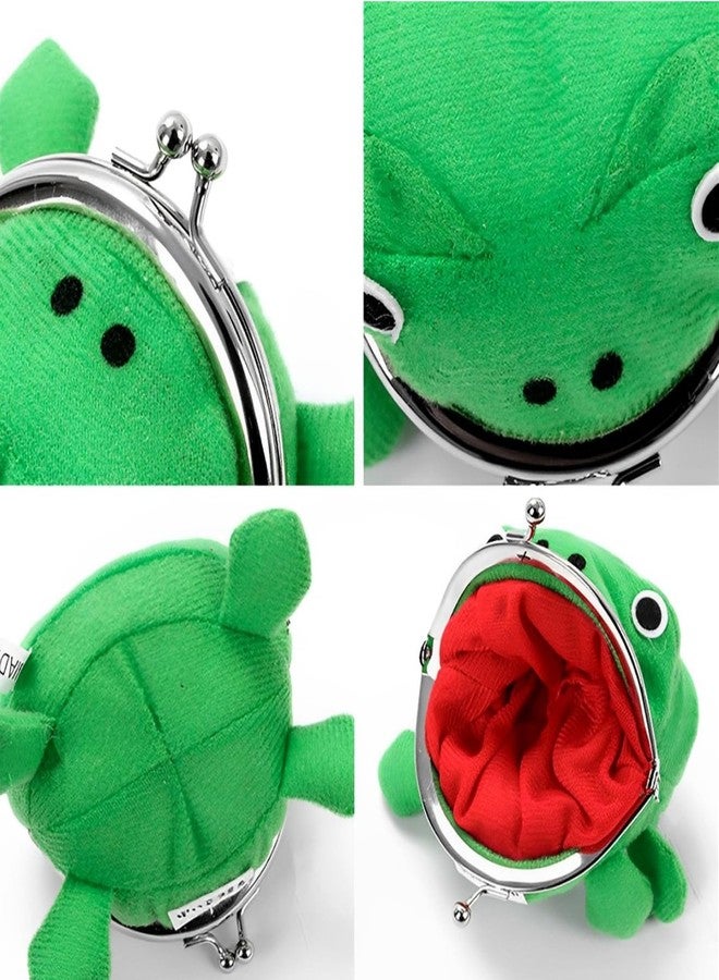 COSTOYFUN Anime Frog Plush Coin Purse Exquisite Compact Cute Mini Wallet - Image 2