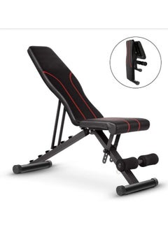 KUYING KUYING Weight Bench, Adjustable Workout Bench, Exercise Bench Press for Home Gym, Foldable Equipment Body Gym System, Strength Training Bench for Full Body Workout  - Image 1