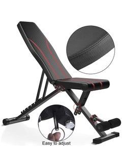 KUYING KUYING Weight Bench, Adjustable Workout Bench, Exercise Bench Press for Home Gym, Foldable Equipment Body Gym System, Strength Training Bench for Full Body Workout  - Image 2