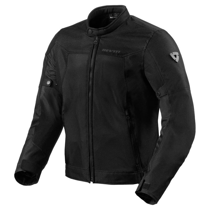 REVIT Mens Eclipse 2 Mesh Motorcycle Jacket Black 2XLarge