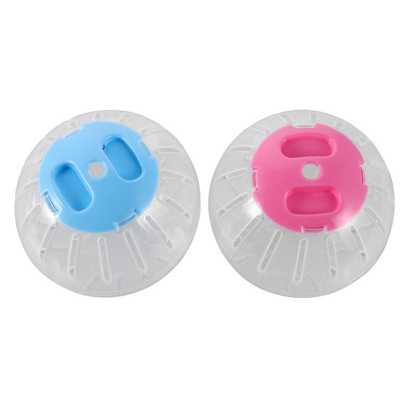Silent Hamster Exercise Wheel With Plastic Cover Small Pet Activity Ball For Chinchillas - Image 2
